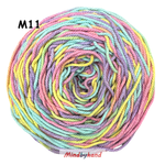 เชือกฟอกสีเหลือบ สี 11