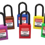 กุญแจนิรภัย ก้านอลูมิเนียม 38 มม. 38MM Safety Padlock Aluminium shackle รุ่น P38P