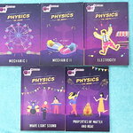 ►ฟิสิกส์ม.ต้น◄ หนังสือเรียนพิเศษ We Brain ระดับชั้นม.ต้น 5 เล่ม มีสรุปเนื้อหา สูตรสำคัญรวมถึง Tips เทคนิคลัดของอาจารย์ มีโจทย์ทบทวนประจำบท และเฉลย Assignment อย่างละเอียด มีแสดงวิธีทำอย่างละเอียด จดบางหน้า จดละเอียด หนังสือพิมพ์สีสวยงามบางหน้า