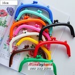 ปากกระเป๋าปิ๊กแป๊กพลาสติก ขนาด 6 นิ้วกว่าๆ