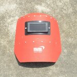 หน้ากากกันแสงเชื่อมแบบมือถือ (แดง) รุ่น YMD-407