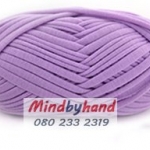 ไหมผ้ายืด (T-Shirt) เกรด A รหัสสี 22 สีม่วงอ่อน