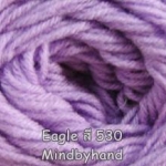 ไหมพรม Eagle สี 530 สีม่วงลาเวนเดอร์