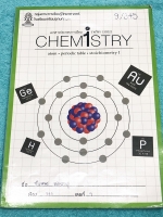 ►หนังสือเรียนโรงเรียนเตรียมอุดม◄ เอกสารประกอบการเรียนรายวิชาเคมี Chemistry 1 ระดับชั้น ม.4 ภาคเรียนที่ 1 มีเนื้อหาโดยสรุป และโจทย์แบบฝึกหัดทบททวน มีจดไม่ถึงครึ่งเ่ลม ช่วงหลังๆเว้นว่างไว้ จดละเอียดมาก ลายมืออ่านง่าย มีแปะกระดาษโน้ต Post-it ไว้หลายหน้า หนัง