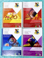 ►สสวท. ป.5◄ หนังสือเรียนพิเศษ อ.บิ๊ก ป.5 สสวท. เล่ม 1-4 มีสรุปเนื้อหาและโจทย์ Test ข้อสอบประจำบท จดครบเกือบทั้งเล่ม จดละเอียด มีบางหน้าเว้นว่างไปบ้างไม่ได้จด หนังสือใส่ปกสันเกลียว เปิดอ่านง่าย