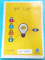 ►พี่แนน Enconcept◄ GAT 4663 Gat Insight แกทอังกฤษ จดครบเกือบทั้งเล่ม จดละเอียด มีเทคนิคลัดเยอะมาก มีวิธีการทำโจทย์ และหลักการตอบคำถามที่ต้องทำทันที และคำถามที่ควรเก็บไว้ทำทีหลัง มีเทคนิคการดู Choice ที่ผิดไม่เข้าพวก ตัดช็อยส์ตัวเลิอกออกได้เลย ด้านหลังมี A
