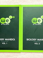 ►สอบเข้า MWIT◄ หนังสือกวดวิชาวีเบรน ติวเข้ม & ตะลุยโจทย์วิชาชีววิทยาเพื่อสอบเข้า ร.ร. มหิดลเล่ม 1+2 มีสรุปเนื้อหาและโจทย์ประจำบท หนังสือมีเขียนบางหน้า โจทย์ส่วนใหญ่ยังไม่ได้ทำและไม่มีเฉลย หนังสือพิมพ์สีสวยงาม
