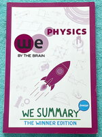 ►หนังสือสรุป ม.ต้น◄ We Summary The Winner Edition หนังสือกวดวิชาสรุปเนื้อหาฟิสิกส์ ม.ต้น ครบทั้งหมดทุกบท อ่านเข้าใจง่าย มีรูปภาพ แผนภาพ ไดอะแกรม Mind Mapping มีสรุปสูตรและเทคนิคลัดเยอะมาก เหมาะสำหรับนักเรียนชั้นม.ต้น ที่กำลังเตรียมความพร้อมเพื่อสอบทำเกรดเ