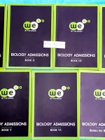 ►We Brain◄ Set ชีววิทยา แอดมิชชั่น 7 เล่ม ประกอบด้วยหนังสือเรียนเล่ม 1-6 และ ข้อสอบ PAT ชีววิทยา, เล่ม 1-5 จดเกินครึ่งเล่ม ,เล่ม 6 +ข้อสอบ PAT ใหม่เอี่ยม ไม่มีรอยขีดเขียน อาจารย์สรุปเรียบเรียงเนื้อหากระชับ โดยสรุปแยกเป็นข้อๆทีละบรรทัด อ่านเข้าใจง่าย หนังส