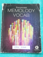 ►ครูพี่แนน เอ็นคอน◄ ENG 1361 หนังสือกวดวิชา ครูพี่แนน คอร์ส Memolody Vocab หนังสือรวมเนื้อเพลงต่างๆของครูพี่แนน Enconcept ซึ่งแบ่งออกเป็นหมวดดังนี้ 1.Inspiration Song 10 เพลง 2.Conversation Songs 12 เพลง 3.Phrasal Verb Songs 8 เพลง 4.Root Songs 19 เพลง 5.