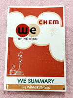 ►วีเบรน◄ หนังสือกวดวิชา วีเบรนซัมมารี่ We Summary The Winner Edition สรุปเนื้อหาวิชาเคมี ม.ปลาย ทั้งหมด มีสรุป Idea และเทคนิคสำคัญ พร้อมทั้งตัวอย่างโจทย์ในแต่ละหัวข้ออย่างครบถ้วน เพื่อใช้อ่านทบทวน และสร้างความมั่นใจในการสอบทุกสนาม พิมพ์สีทั้งเล่ม มีภาพน่า
