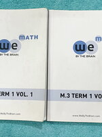 ►หนังสือคณิต ม.3◄ หนังสือกวดวิชาวีเบรน ม.3 เทอม 1 เล่ม1+2 มีสรุปเนื้อหา สูตรสำคัญ เนื้อหาและเทคนิคลัดตีพิมพ์สมบูรณ์ทั้งหมด มีโจทย์ข้อสอบประจำบท ในหนังสือเล่ม1 มีจดครบเกือบทั้งเล่ม จดะเอียด มีจดเทคนิคลัดการทำโจทย์หลายจุด มีจดเน้นจุดที่ชอบออกใน MWIT ส่วนเล่