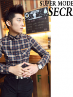 เสื้อผ้าผู้ชาย | เสื้อเชิ้ตผู้ชาย เสื้อเชิ้ตแฟชั่นชาย แขนยาว แฟชั่นเกาหลี