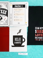 ►ครูป๊อป◄ POP FR18 Exam Detox Memory Cards การ์ดที่รวมสาระความรู้วิชาสังคมศึกษาครบทั้ง 5 สาระ ครูป๊อปคัดเฉพาะเนื้อหาสำคัญๆ สูตรลัดยอดฮิตที่มักปรากฎในข้อสอบ วิธีใช้อ่าน หยิบแผ่น Magic Filter (สีแดง) ทาบลงบนการ์ด จะทำให้ Key ข้อความหายไป เหมาะสำหรับท่อง อ่า