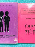 ►ครูพี่แนน Enconcept◄ Set หนังสือเรียน + หนังสือตะลุยโจทย์ Ultimate Grammar Book & Exercise สรุปแกรมม่าภาษาอังกฤษทุกเรื่องในเล่มเดียว มี Trick เทคนิค วิธีการทำข้อสอบมากมายจากครูพี่แนน จดครบเกือบทั้งเล่ม จดด้วยดินสอและปากกา จดละเอียดมาก มีกฎเหล็ก ,หลักการใ