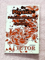 ►สรุปฟิสิกส์ ม.ปลาย◄ หนังสือกวดวิชา The Tutor ฟิสิกส์ซัมมารี่ เป็นหนังสือเล่มเล็กมีสรุปสูตรและเนื้อหาวิชาฟิสิกส์ เนื้อหาตีพิมพ์สมบูรณ์ทั้งเล่ม หนังสือมีเขียนเล็กน้อย หนังสือมีขนาดเล็กเท่าฝ่ามือ