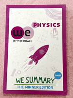 ►หนังสือสรุปฟิสิกส์ ม.ต้น◄ วีเบรน We Summary The Winner Edition หนังสือกวดวิชาสรุปเนื้อหาฟิสิกส์ ม.ต้น ครบทั้งหมดทุกบท อ่านเข้าใจง่าย มีรูปภาพ แผนภาพ ไดอะแกรม Mind Mapping มีสรุปสูตรและเทคนิคลัดเยอะมาก เหมาะสำหรับนักเรียนชั้นม.ต้น ที่กำลังเตรียมความพร้อมเ