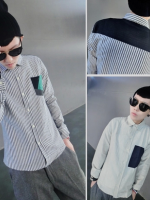 เสื้อผ้าผู้ชาย | เสื้อเชิ้ตผู้ชาย เสื้อเชิ้ตแฟชั่นชาย แขนยาว แฟชั่นเกาหลี