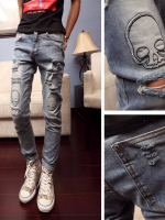 กางเกงผู้ชาย | กางเกงยีนส์ชาย กางเกงยีนส์ขายาว แฟชั่นเกาหลี