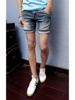 กางเกงผู้ชาย | กางเกงยีนส์ชาย กางเกงยีนส์ขาสั้น แฟชั่นเกาหลี