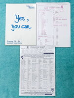 ►หนังสือประถม◄ หนังสือกวดวิชาครูสมศรี ภาษาอังกฤษ Grammar ป.5-ป.6 + ชีทเฉลย + ชีทท่องศัพท์ - ในหนังสือมีสรุปการใช้แกรมม่าเรื่องต่างๆในชั้นประถมปลาย เนื้อหายากลึกถึงเตรียมตัวสอบเข้า ม.1 โรงเรียนดัง มีเทคนิคลัดการจำเด็ดๆเยอะมาก อาจารย์มีเน้นจุดสำคัญและข้อยกเ