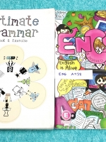 ►ครูพี่แนน Enconcept◄ ENG A938 เซ็ทหนังสือเรียนพิเศษ Ultimate Grammar Book & Exercise + สมุดโน้ตในคอร์ส สรุปแกรมม่าภาษาอังกฤษทุกเรื่องในเล่มเดียว มี Trick เทคนิค วิธีการทำข้อสอบมากมายจากครูพี่แนน จดครบเกือบทั้งเล่ม จดละเอียดมาก มีกฎเหล็ก ,หลักการใช้แกรมม่