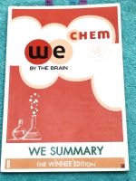 ►วีเบรน◄ หนังสือกวดวิชา วีเบรนซัมมารี่ We Summary The Winner Edition สรุปเนื้อหาวิชาเคมี ม.ปลาย ทั้งหมด มีสรุป Idea และเทคนิคสำคัญ พร้อมทั้งตัวอย่างโจทย์ในแต่ละหัวข้ออย่างครบถ้วน เพื่อใช้อ่านทบทวน และสร้างความมั่นใจในการสอบทุกสนาม พิมพ์สีทั้งเล่ม มีภาพน่า