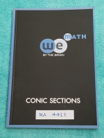 ►We Brain◄ MA 4413 หนังสือกวดวิชา คณิตศาสตร์ ม.4 ภาคตัดกรวย มีสรุปเนื้อหา สูตรสำคัญ ก่อนตะลุยทำโจทย์แบบฝึกหัด มีข้อควรรู้ ข้อควรระวัง เทคนิคลัดเยอะมาก ใหม่เอี่ยม ไม่มีรอยขีดเขียน โจทย์ Assignment มีเฉลยละเอียดและวิธีทำละเอียด