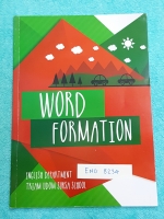 ►เตรียมอุดม◄ อ.เอมอุษา (อดีตครูโรงเรียนเตรียมอุดมศึกษา) หนังสือเรียนวิชาภาษาอังกฤษ เล่ม Word Formation มีคำแนะนำและวิธีการทำ Word Formation ในหนังสือมีโจทย์แบบสอบทั้งหมด 18 ชุด และโจทย์เรื่องการใช้คำที่ใกล้กันที่มักทำให้สับสนอีก 1 ชุด อาจารย์มีเน้นจุดที่ต