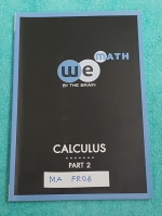 ►We Brain◄ MA FR06 หนังสือกวดวิชา คณิตศาสตร์ ม.6 แคลคูลัส เล่ม 2 มีสรุปเนื้อหา สูตรสำคัญ ก่อนตะลุยทำโจทย์แบบฝึกหัด มีข้อควรรู้ ข้อควรระวัง เทคนิคลัดเยอะมาก จดครบเกือบทั้งเล่ม จดละเอียด โจทย์ Assignment มีเฉลยละเอียดและวิธีทำละเอียด