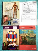 ►อ.เอกฤทธิ์ ยูเรก้า◄ BIO R204 ชีววิทยา ม.ปลาย ม.4 หลักสูตร A + สมุดโน้ตในคอร์สเรียน 2 เล่ม + ชีทเสริมอีก 1 ชุด ในหนังสือมีจดบางหน้า มีแทรกกระดาษอาร์ทมันอย่างดี พิมพ์สีสวยงามหลายหน้า ด้านหลังมีเฉลยแบบทดสอบของอาจารย์ ในสมุดมีจดโน้ตเต็มเล่ม จดละเอียด อีกเล่ม