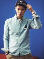 เสื้อผ้าผู้ชาย | เสื้อเชิ้ตผู้ชาย เสื้อเชิ้ตแฟชั่นชาย แขนยาว แฟชั่นเกาหลี