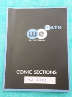 ►วีเบรน◄ MA 2701 คณิตศาสตร์ ม.4 ภาคตัดกรวย มีสรุปสูตร และโจทย์แบบฝึกหัด มีเทคนิคลัดของอาจารย์หลายสูตร จดละเอียดเกินครึ่งเล่ม ด้านหลังมีเฉลยของอาจารย์ครบทุกข้อ มีแสดงวิธีทำอย่างละเอียด หนังสือจดโดยน้องที่ติดมหาวิทยาลัยธรรมศาสตร์