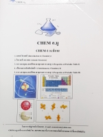 ►อ.มู◄ CHE 8851 หนังสือกวดวิชา เคมีม.ปลาย 1 บทนำวิชาเคมี โครงสร้างอะตอม ตารางธาตุ ปริมาณสารสัมพันธ์ 1 มีสรุปเนื้อหา โจทย์แบบฝึกหัด มีจดบางหน้า แบบฝึกหัดทำไปบางข้อ ไม่มีเฉลยแบบฝึกหัด เล่มหนาใหญ่มาก