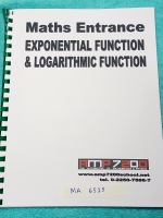 ►หนังสือเรียนม.ปลาย◄ MA 6515 หนังสือกวดวิชาแอมป์ Maths Entrance ฟังก์ชั่นเอกโปเนนเชียล และฟังก์ชั่นลอการิทึม มีสรุปสูตร โจทย์แบบฝึกหัด หนังสือใหม่เอี่ยม ไม่มีรอยขึดเขียน หนังสือใส่ปกสันเกลียว เปิดอ่านง่าย