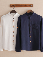 เสื้อผ้าผู้ชาย | เสื้อเชิ้ตผู้ชาย เสื้อเชิ้ตแฟชั่นชาย แขนยาว แฟชั่นเกาหลี