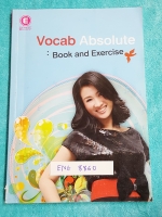 ►ครูพี่แนน Enconcept◄ ENG 8860 คอร์ส Vocab Absolute จดเกินครึ่งเล่ม จดละเอียด มีเทคนิคการดูคำศัพท์ การเดาศัพท์จากบริบท ,เทคนิคการทำข้อสอบ เน้นการทำโจทย์พาร์ทคำศัพท์ ฃทั้งเล่ม ด้านหลังมีเฉลยแบบฝึกหัด มีอธิบายเฉลยละเอียด