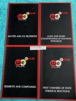 ►วีเบรน◄ CHE A825 หนังสือกวดวิชา เคมีม.ต้น ครบเซ็ท 4 เล่ม สรุปเนื้อหาสาระสำคัญ พร้อมโจทย์แบบฝึกหัดประจำบท เนื้อหาครอบคลุมตั้งแต่ระดับชั้น ม.1-3 จดเกินครึ่งเล่ม จดละเอียดทั้งเซ็ท แบบฝึกหัดมีจดเฉลยบางข้อ อาจารย์สอนเนื้อหาเพิ่มเติมเกินหลักสูตร เพื่อใช้สอบเข้