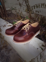 รองเท้าผู้ชาย | รองเท้าแฟชั่นชาย Brown Red Wing Oxford Replica Oiled Pull Up Leather
