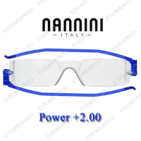 Nannini ทรงเล็ก ขาสีน้ำเงิน เบอร์ +200