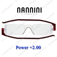 Nannini ทรงเล็ก ขาสีแดง เบอร์ +200