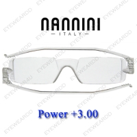 Nannini ทรงเล็ก ขาสีใส เบอร์ +300