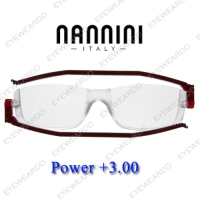 Nannini ทรงใหญ่ ขาสีแดง เบอร์ +300