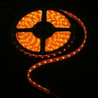 ไฟเส้น led 3528 60 สีเหลือง กันน้ำ