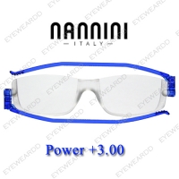 Nannini ทรงใหญ่ ขาสีน้ำเงิน เบอร์ +300