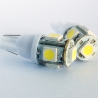T10 5 LED ขาว