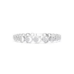กำไลข้อมือเพชรโมอีส New Trending Design Diamond Bracelet Woman
