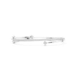 กำไลข้อมือเพชรโมอีส New Trending Bypass Design Diamond Bracelet Woman