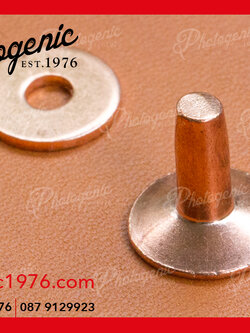 หมุดย้ำ / รีเวททองแดง | Solid Copper Rivets