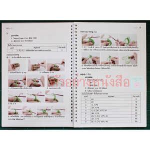 หนังสือแพทเทิร์นตุ๊กตาถักโครเชต์